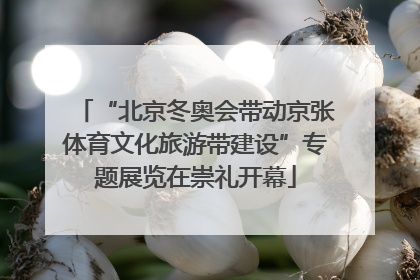 “北京冬奥会带动京张体育文化旅游带建设”专题展览在崇礼开幕