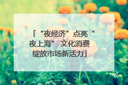 “夜经济”点亮“夜上海” 文化消费绽放市场新活力