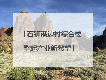 石狮港边村综合楼擎起产业新希望