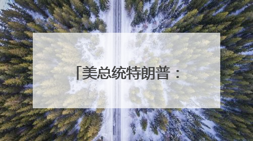 美总统特朗普：加州州长和洛杉矶市长“无能”