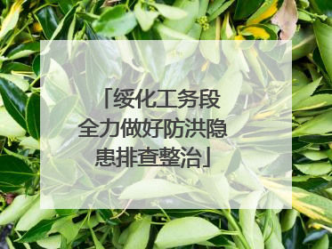 绥化工务段 全力做好防洪隐患排查整治