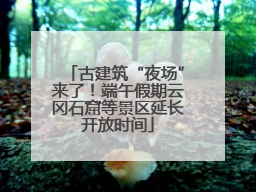古建筑“夜场”来了！端午假期云冈石窟等景区延长开放时间