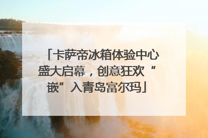 卡萨帝冰箱体验中心盛大启幕，创意狂欢“嵌”入青岛富尔玛