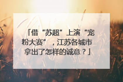 借“苏超”上演“宠粉大赛”，江苏各城市拿出了怎样的诚意？