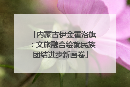 内蒙古伊金霍洛旗：文旅融合绘就民族团结进步新画卷