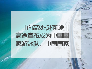 向高处·赴新途｜高途宣布成为中国国家游泳队、中国国家花样游泳队官方学习合作伙伴