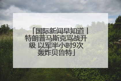 国际新闻早知道丨特朗普马斯克骂战升级 以军半小时9次轰炸贝鲁特