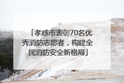 孝感市表彰70名优秀消防志愿者，构建全民消防安全新格局