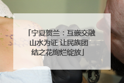 宁夏贺兰：互嵌交融 山水为证 让民族团结之花绚烂绽放