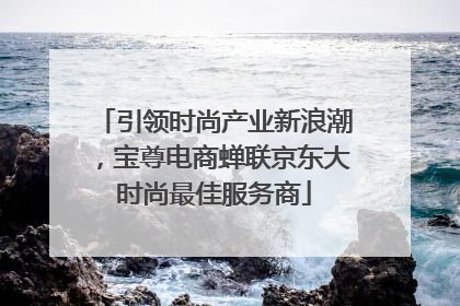 引领时尚产业新浪潮，宝尊电商蝉联京东大时尚最佳服务商