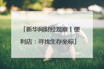 新华网财经观察丨便利店：寻找生存坐标