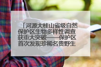 河源大桂山省级自然保护区生物多样性调查获重大突破——保护区首次发现珍稀名贵野生干巴菌与钝尾两头蛇