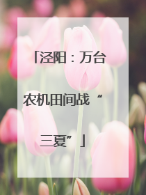 泾阳：万台农机田间战“三夏”
