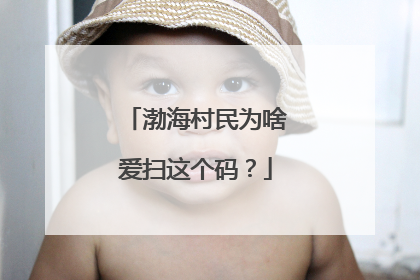 渤海村民为啥爱扫这个码？