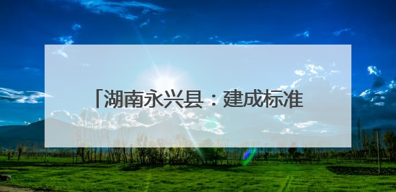 湖南永兴县：建成标准化信息科技考场 城乡学子实现“家门口考试”
