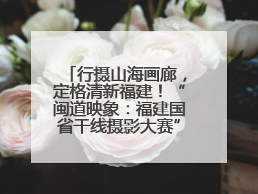 行摄山海画廊，定格清新福建！“闽道映象：福建国省干线摄影大赛”火热开启！