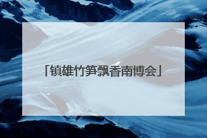 镇雄竹笋飘香南博会