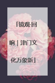 镜观·回响｜津门文化万象新