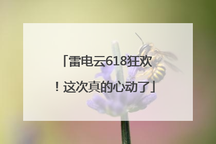 雷电云618狂欢！这次真的心动了
