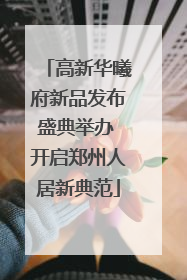 高新华曦府新品发布盛典举办 开启郑州人居新典范